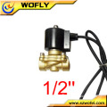 1/2, 3/4, 1, 1-1/4, 1-1/2, 2inch stainless steel brass underwater 110 volt solenoid valve